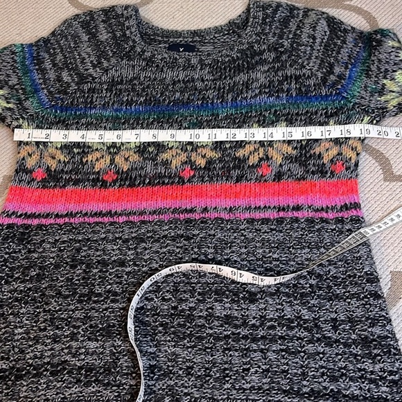 American Eagle Outfitters colorful wool mohair blend jegging sweater - Picture 10 of 11